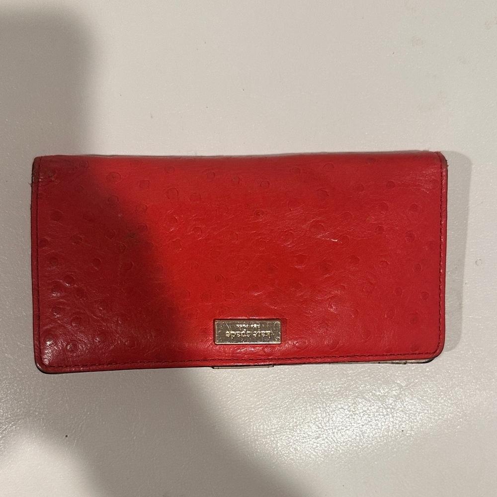 Kate Spade Red Wallet